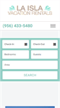Mobile Screenshot of laislavacationrentals.com